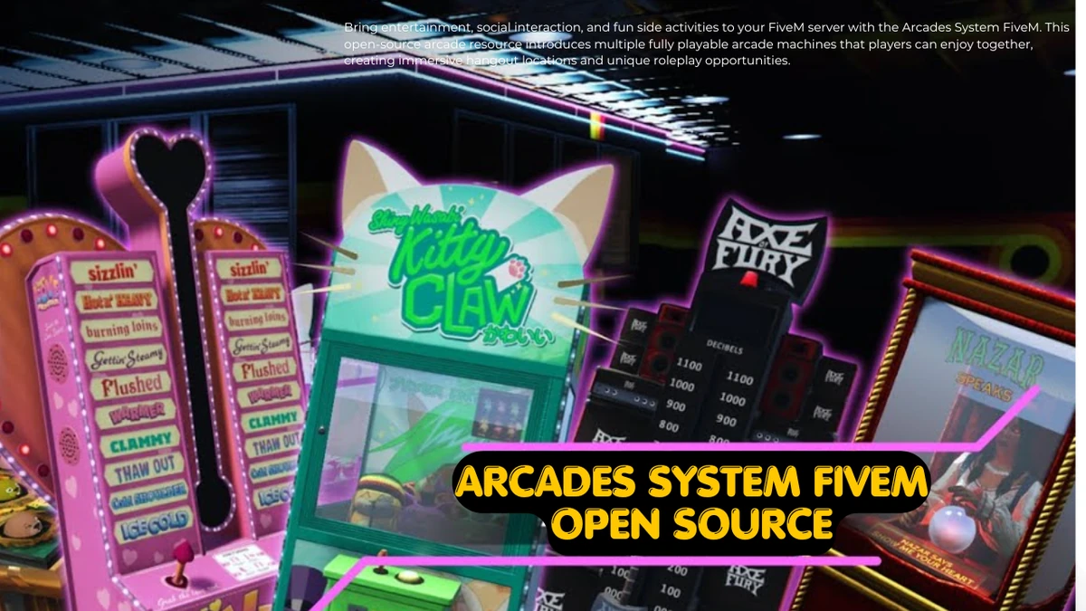Arcades System FiveM | Open Source